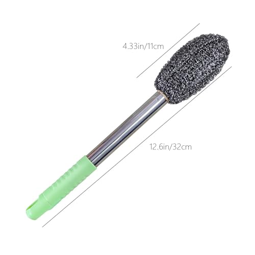 Image of UltraClean Long Handle Bottle and Jar Toilet Cleaner Brush Heavy-Duty Scrubber with Ergonomic Non-Slip Grip, Ideal for Deep Cleaning Toilets, Bottles-Jars and Hard-to-Reach Areas(Pack of 1)