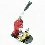 metallschiene garten Manuelle Badge Maker Maschine Micro Badge Maschine Badge Punch Press Button Maker für DIY Kunsthandwerk Hobby Making