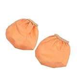 TOYANDONA LED Lampenschirm Blendschutzabdeckung 2 Stück Stoff Lichtdiffusor Passend für Deckenlampen Warmes Sanftes Licht für Babys im Kinderzimmer