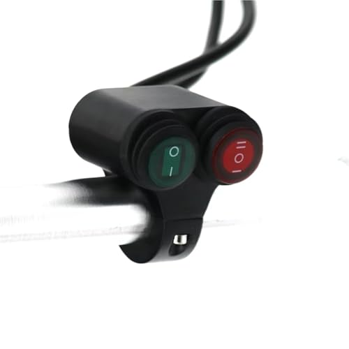 Interrupteur guidon moto 22mm pour resoudre manque commandes