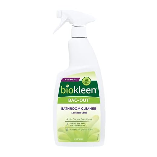 Biokleen Bac-Out Bathroom Cleaner - 32 Ounce -Eco-Friendly, Non-Toxic, Plant-Based, No Artificial Fragrance, Colors or Preservatives