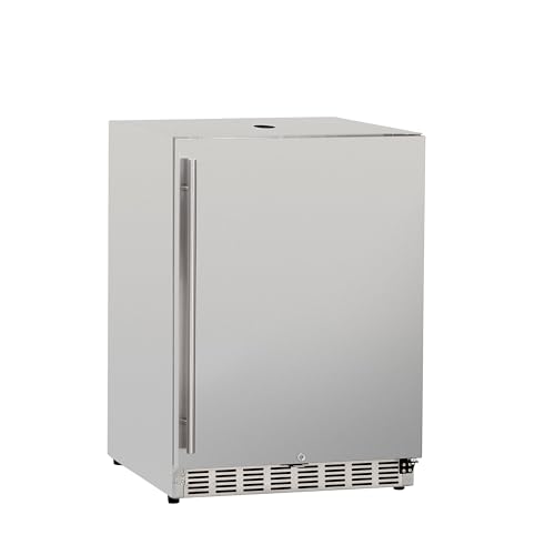 TrueFlame 6.6c Deluxe Outdoor Rated Kegerator - No Tap