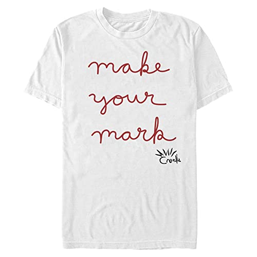 T-shirt Disney Cruella blanc haut style urbain pour week-end 4XLT