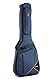 GEWA Gitarren Gig Bag Premium 20mm für Konzertgitarre 4/4 blau (reißfest und wasserabweisend, Neck Protection System, Luxus-Rucksackgurte, großes Zubehörfach) 213101
