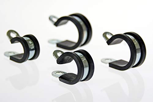 Swordfish 30181 28Pc Large Size Rubber Insulated Adel Clamp Assortment #TOP4