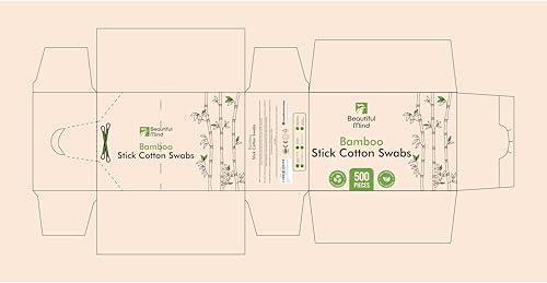 A Box of /100 HUBYBB-012 Purifying cotton swabsIndustrial optical cleaning swabs