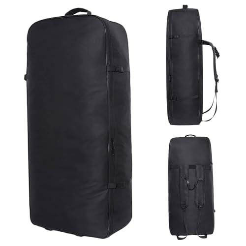 Sac à paddle gonflable de grande capacité avec double fermeture éclair et sangles - 5