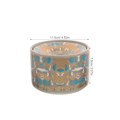 Cendrier en céramique pour terrasse moderne - Décoration de table COLLBATH