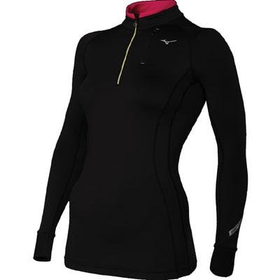 Mizuno Running Blaze haut thermique zippé femme anti-froid à manches longues