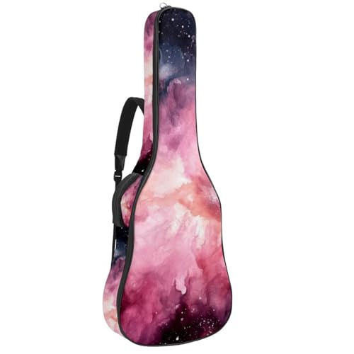 Housse guitare 101,6 cm étanche rose pour vos déplacements