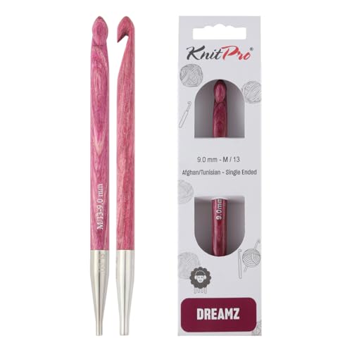 KnitPro Dreamz Afghan/Tunisian Crochet Hook | US...