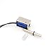 5V DC Micro Electromagnet Mini Solenoid Valve Spring Reset for Cabinet Lock Special Frame Trip 5mm Pull 40g
