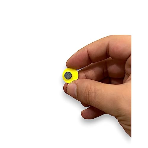 Imãs De Geladeira e quadro magnético decorativo 24 Un - Bolinha Amarelo