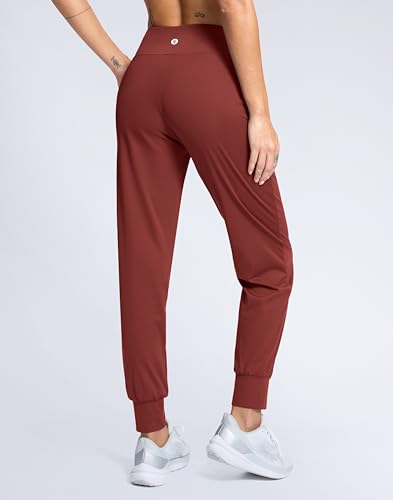 Image of SANTINY Women's Joggers Pants with Pockets Lightweight High Waisted Athletic Gym Workout Pants for Women Yoga Travel