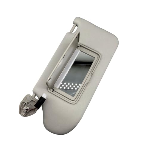 Left Driver Side Sun Visor w/Light Fit for Altima 2013-2018 964013TA2A (Gray)