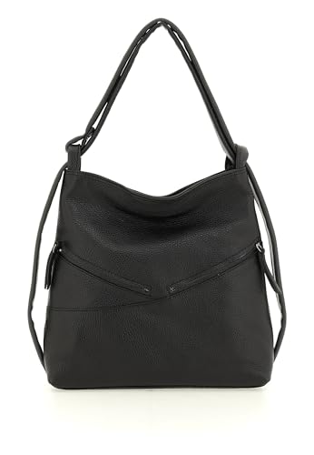 Sac porté épaule Gabs Dorina M noir en cuir élégant pour femme
