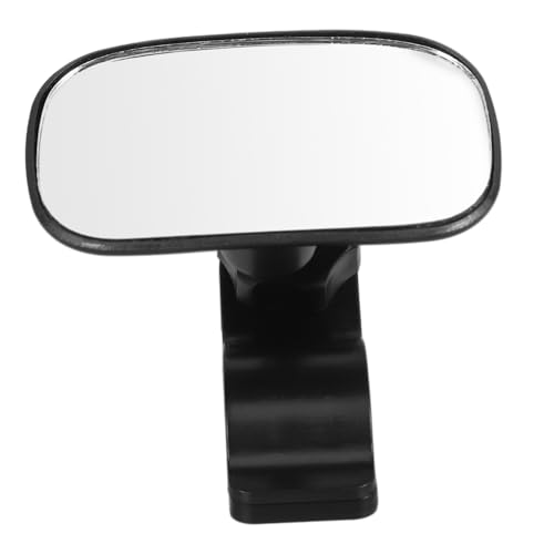 ibasenice 360° Rotating Mirror for Extra Large Wide Angle Monitor Mirror Clip for Rear View