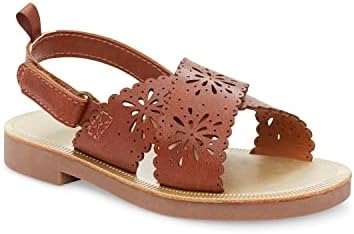 OshKosh B'Gosh Girls Laura Sandal, Brown, 9 Toddler | Image 1