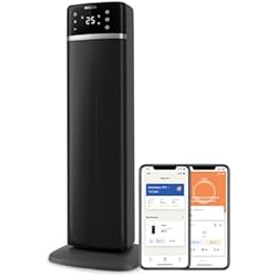 Svan Ventilador Philips Calefactor Serie 5000, Tecnología de cerámica, Incluye IA para ahorrar energía, Calienta en 2 segundos y tiene 5 funciones de seguridad integradas, Control por App, Gris (CX5120/11)