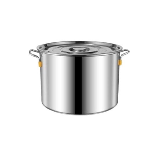 GHHZML Olla PequeñA Olla de Acero Inoxidable de Gran Capacidad Olla de Gran Capacidad Cubo for Sopa Olla for Salsa Jarra for Agua Vaporera Utensilios de Cocina(6.2L)