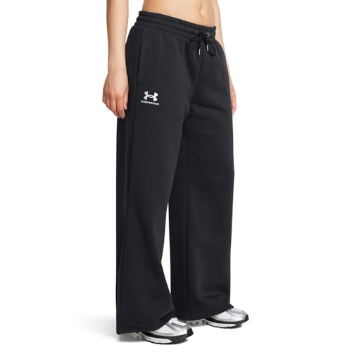 Under Armour Womens Icon Fleece Wide Leg Pants - Ultra-Soft Mid-Weight Fleece2
