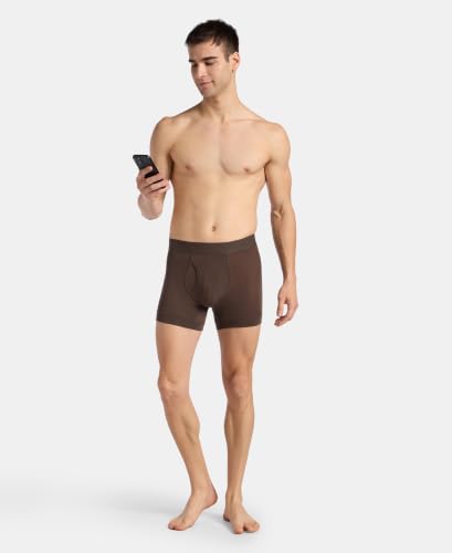 Image of Jockey LM02 Men Environment Friendly Tencel Lyocell Fiber Trunk with Natural StayFresh Properties