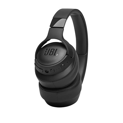 Image of JBL Tune 760NC, Wireless Over Ear Active Noise Cancellation Headphones with Mic, Upto 50 Hours Playtime, Multi-Device Connectivity, Pure Bass, (Black) (Pack of 4)