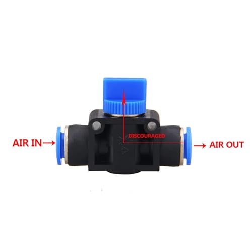 Válvula HVFF 8mm para eliminar fugas de aire e interrupciones 4