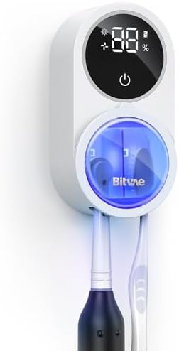 Bitvae Toothbrush Cleaner & Toothbrush Holder, Cleaning and Air D...