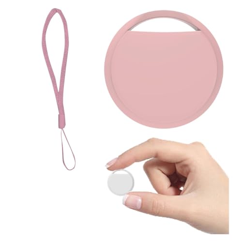 android用 紛失防止タグ gps 子供 月額不要 月額なし GPSキーホルダー みまもり キーファインダー スマートタグ ペット 追跡 忘れ物防止トラッカー(ピンク)