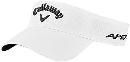 Callaway Golf White 20 Tour Authentic Low Pro Visor Cap