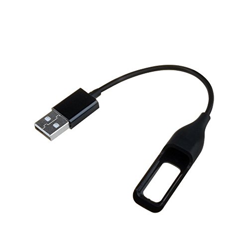 Vanki 1Pcs Tie & 2 Pack Replacement Charger Cable for Fitbit Flex Wireless Band - USB Wire Replacement for Damged or Lost -Fitbit Flex Charger-one in Home, One for Travel