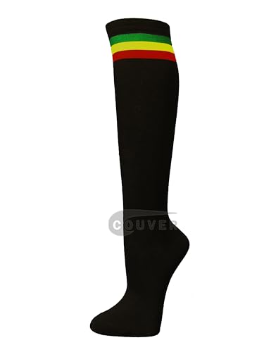Image of SocksKnee Women Multi-Pack Colorful Variety Design Assorted Activewear Knee-High Stocking Socks, 9-11
