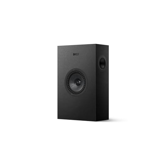 KEF Q4 Meta On-Wall Speaker (Black, Each)