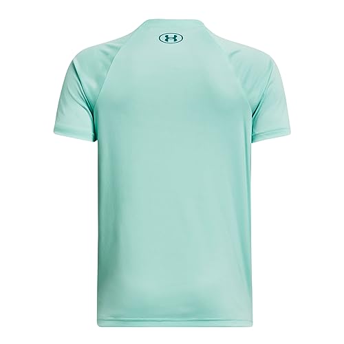 Image of Under Armour Boys' Tech Hybrid Printed Fill Short-Sleeve T-Shirt