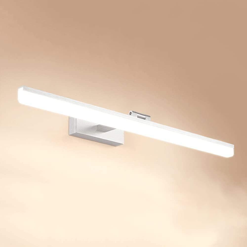 Apliques de Pared LED para Interiores, Aplique de Pared LED para baño sobre Espejo, lámpara de Pared para tocador, Aplique de Pared Giratorio Minimalista Moderno.