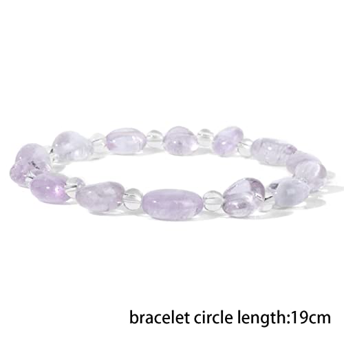 Bracelet fluorite 19 cm solution bijoux en pierre naturelle agates quartz - 6