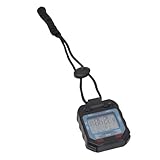 Generic Cronómetro Deportivo Digital Electrónico, Cronómetro con Alarma y Calendario, Temporizador de Entrenamiento Físico con Funciones de Entrenamiento, Ideal para Atletismo, Natación y Fitness
