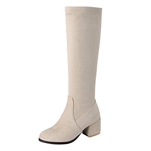 Bottes chaudes de couleur unie pour femme pour ne plus jamais avoir froid aux pieds