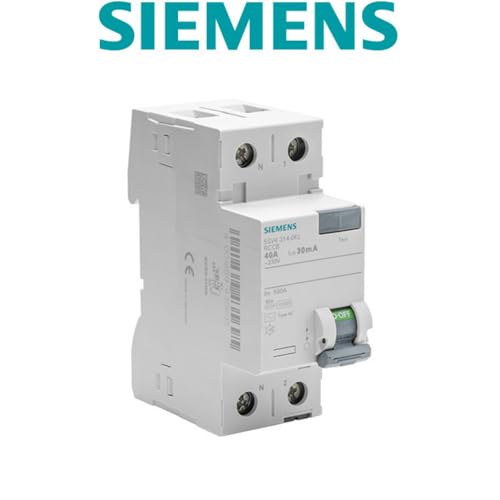 Interrupteur différentiel Siemens 30 mA évite les risques d'électrisation et coupures de courant - 2