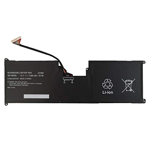 7xinbox 7.5V 3800mAh 29Wh VGP-BPS39 Remplacement Batterie pour Sony VAIO Tap 11 Tablet SVT11213CXB SVT11213CGW SVT11215CGB/W SVT11219SCW SVT11215CW