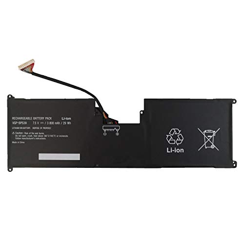 7XINbox 7.5V 3800mAh 29Wh VGP-BPS39 Batería portátil Compatible con Sony VAIO Tap 11 Tablet...
