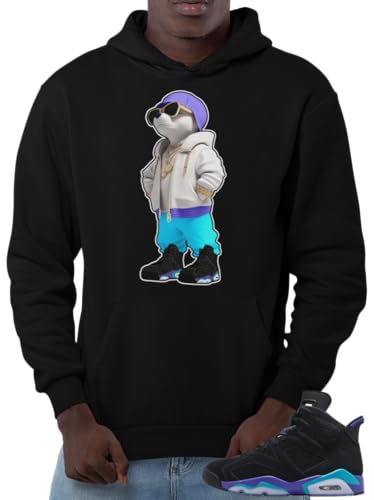 Hoodie To Match Jordan 6 Aqua Retro Men's Graphic Hoodies