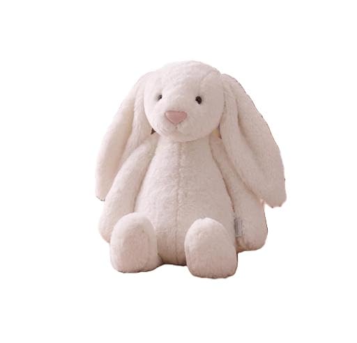 40cm Cozy White Bunny Soft Toy Plush Rabbit Teddy Ultra Soft Stuffed Animal Gift for Kids White-picture-17