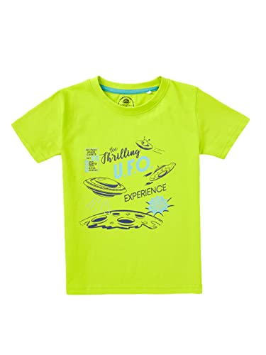 Image of CuB McPAWS be curious Boy's Graphic Regular Fit T-Shirt