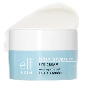e.l.f. SKIN Holy Hydration! Eye Cream, Rich Hydrating Eye Cream For Minimizing Dark Circles, Infused With Hyaluronic Acid, Vegan & Cruelty-free