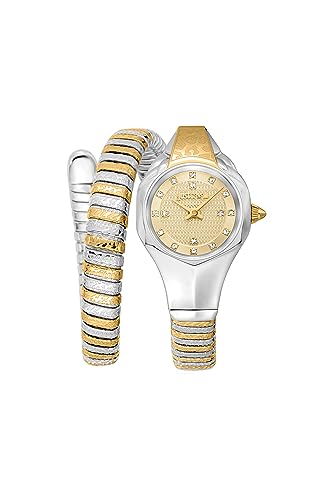 Just Cavalli Analogue Women Wrist Watches Stainless Steel Metallic Band with Brown Dial Bracelet Watch for Girls/Ladies - JC1L270M0055 (B0CDJXMDMQ) Amazon Price History, Amazon Price Tracker