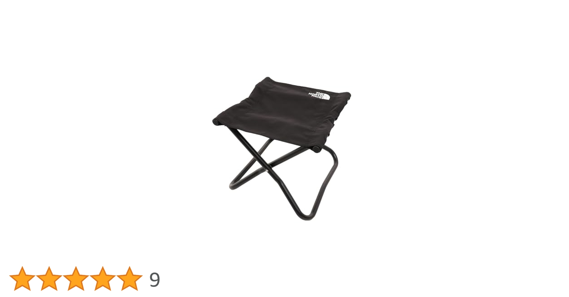 The North Face NN32200 TNF Camp Stool, Black, One Size