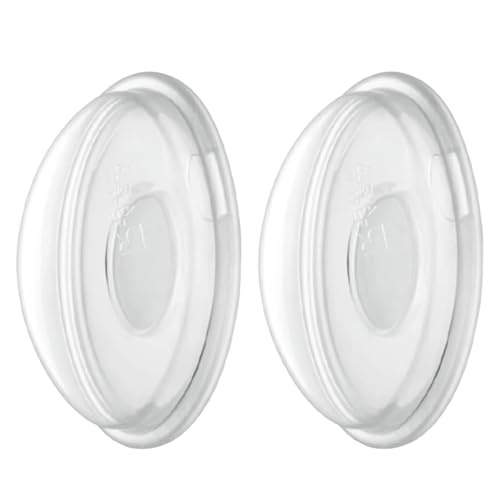 2 Stück Stillhütchen,Silberhütchen,Silberhütchen Stillen,Milchauffangschalen Stillen,Muttermilchbeutel,Auffangschale Muttermilch,Muttermilch Auffangschale