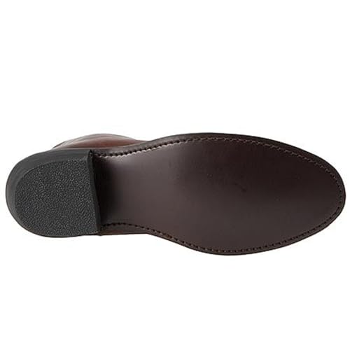 Men's 7-1/2" Western Dress, 9 2E US, Brown3